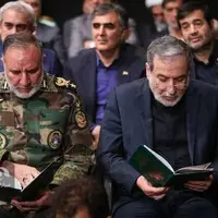عکس/ حضور عراقچی در مراسم بزرگداشت شهدای جنگ تحمیلی 