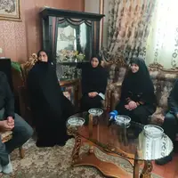 دیدار معاون رئیس‌جمهور با خانواده شهید قزوینی در جنگ ۱۲ روزه
