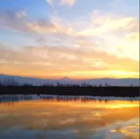 غروب زیبای خورشید در روستای دونه سر بابل