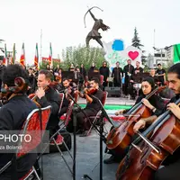 عکس/ رویداد «آرش‌؛ سرباز وطن» با هدف پاسداشت شهدای جنگ ۱۲ روزه