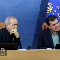 عکس/ حضور رئیس‌جمهور در معاونت علمی، فناوری و اقتصاد دانش‌بنیان