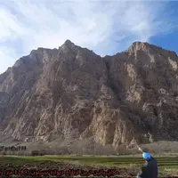 عکس/ بیستون کرمانشاه، ۲۷۵ متر قد کشید