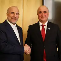 عکس/ دیدار و نشست قالیباف با رئیس مجلس جمهوری تاجیکستان