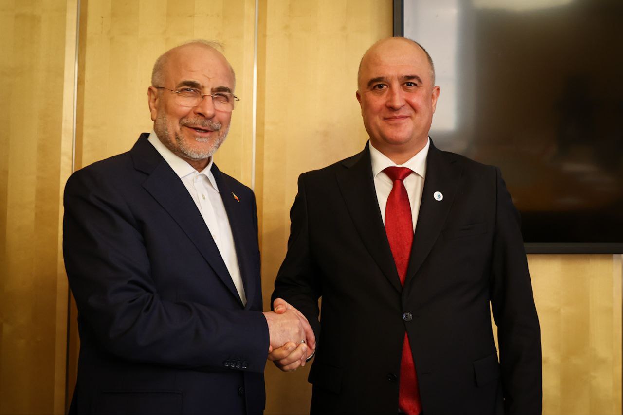 عکس/ دیدار و نشست قالیباف با رئیس مجلس جمهوری تاجیکستان