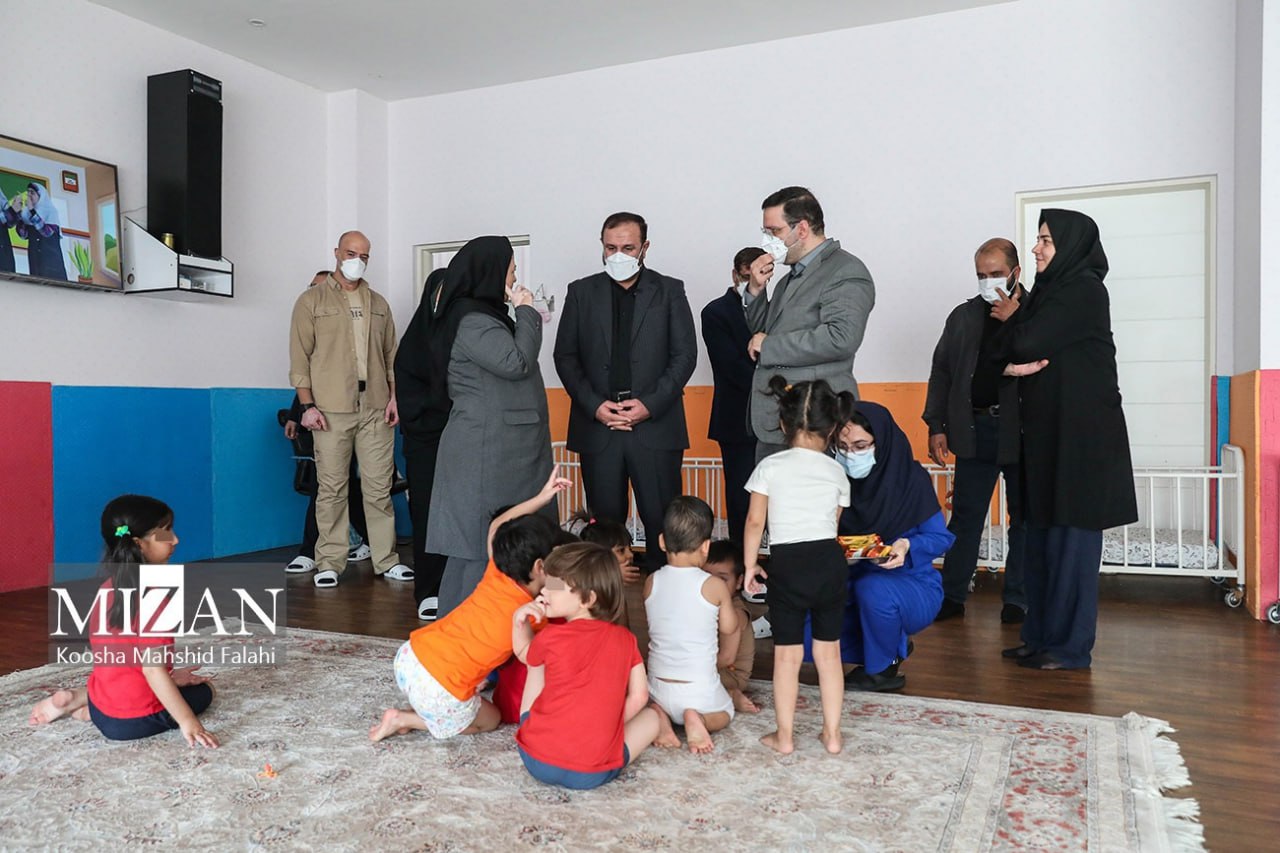 بازدید دادستان تهران از شیرخوارگاه شبیر