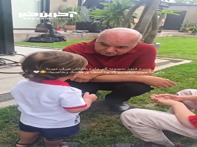 مکالمه بامزه ایرج طهماسب با پسر بهرام رادان