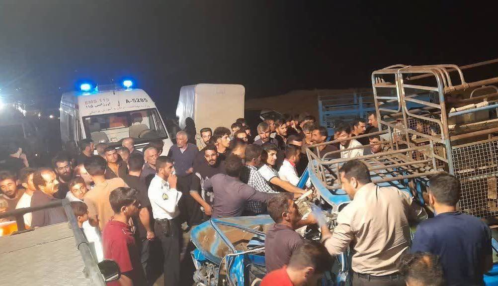 سانحه رانندگی با 2 کشته و مصدوم در کوهرنگ