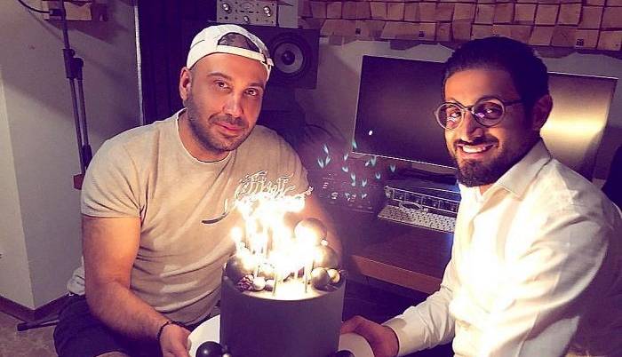 عکس زیرخاکی از جشن تولدِ محسن چاووشی