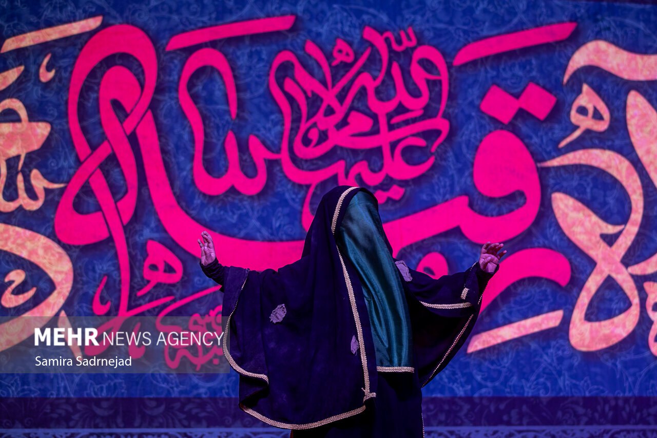 عکس/ عزاداری شب شهادت حضرت رقیه (س)