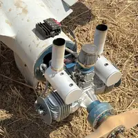  تصاویری از سقوط پهپاد بمب گذاری شده در نزدیکی اربیل عراق