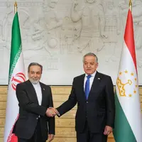 دیدار و گفتگوی وزیر امور خارجه کشورمان با وزیر خارجه تاجیکستان