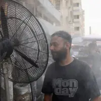 خنک شدن در گرمای تابستانی بغداد 