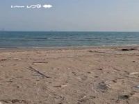 ساحل زیبای بندر لنگه در محاصره زباله‌های ریخته‌شده!