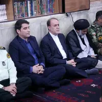 مراسم اربعین شهدای اقتدار ایران در سنندج برگزار شد