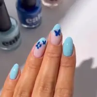 دیزاین لاک پروانه ای دخترانه!