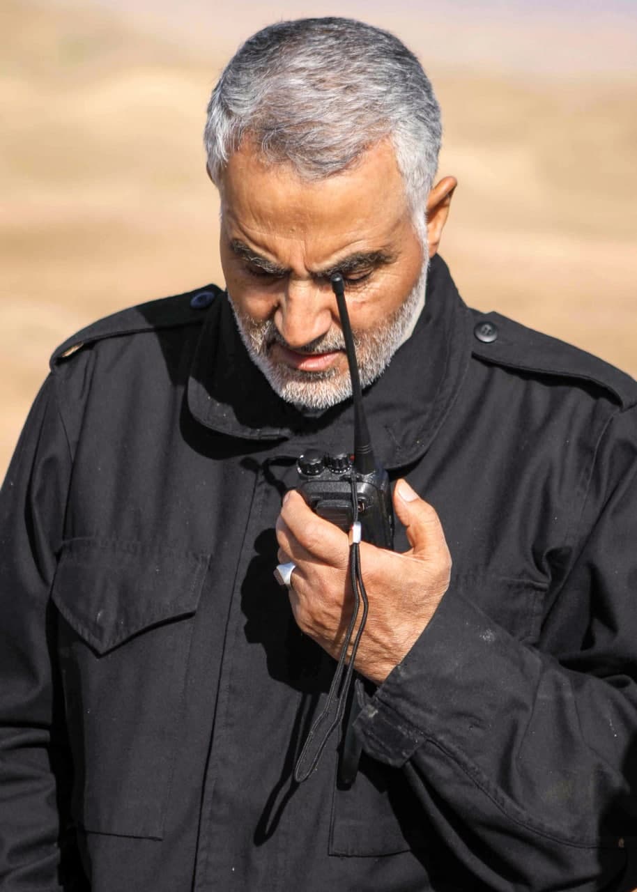 آخرین حرف شهید حاج قاسم سلیمانی خطاب به حاج رمضان قبل از شهادت و حرکت به سمت بغداد