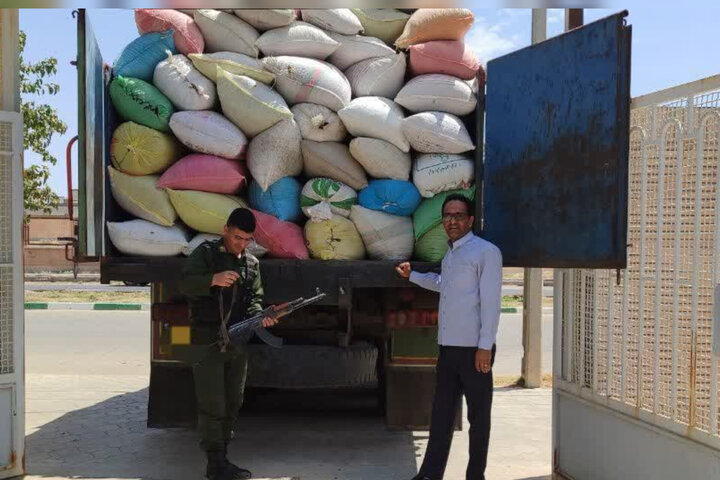 کشف‌وتوقیف 13 تن پسته جنگلی قاچاق در سرخس