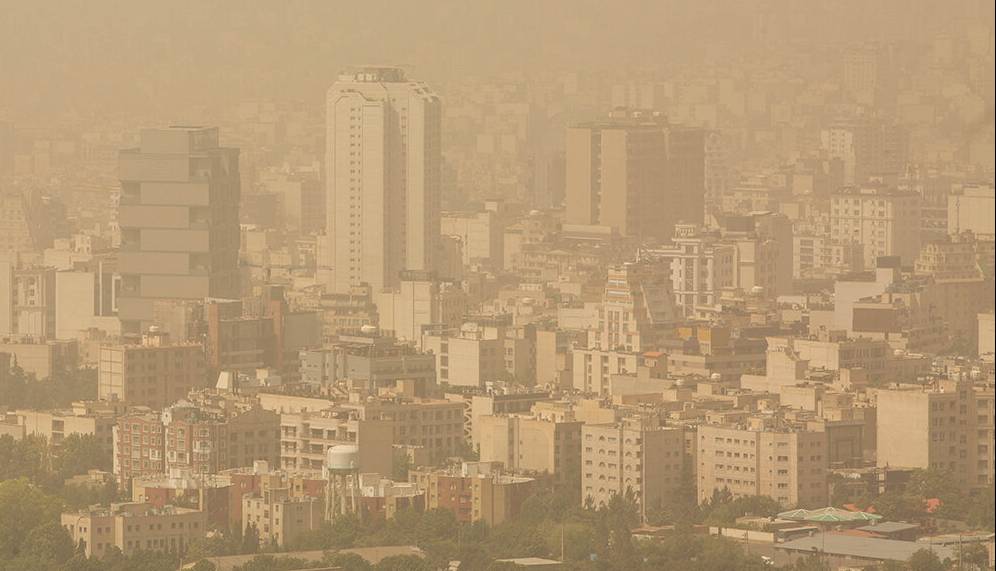 هوای تهران به وضعیت قرمز رسید، 4 ایستگاه در شرایط بنفش