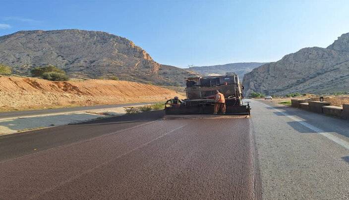 بهسازی جادههای لرستان در آستانه اربعین