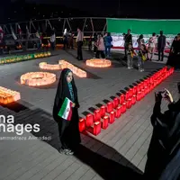 عکس/ یادبود چهلمین روز شهدای جنگ ۱۲ روزه 