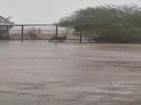 شدت بالای بارش باران در لارستان