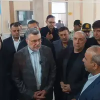 بازدید وزیر بهداشت از طرح‌های عمرانی در دست اجرای سراب