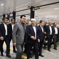 بازدید وزیر تعاون از کارخانه ماهوت شمال در گلستان