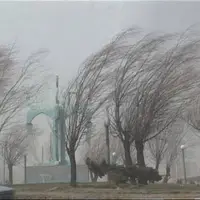بارش‌های پراکنده و وزش باد شدید در استان تهران