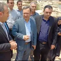 تنش آبی در باغات معمولان