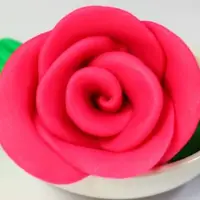 فکرشو میکردی با خمیر همچین گل زیبایی بشه درست کرد؟