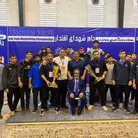 قهرمانی خوزستان در وزنه‌برداری نوجوانان ایران