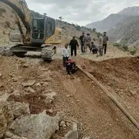 رفع شکستگی خط انتقال مجتمع آبرسانی کوخدان سی‌سخت؛ آب ۵ روستا وصل شد