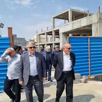 بازدید اعضای کمیسیون بهداشت مجلس از پروژه کلینیک تأمین اجتماعی دهگلان