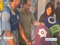 رامین رضائیان بدون مصاحبه فرودگاه را ترک کرد