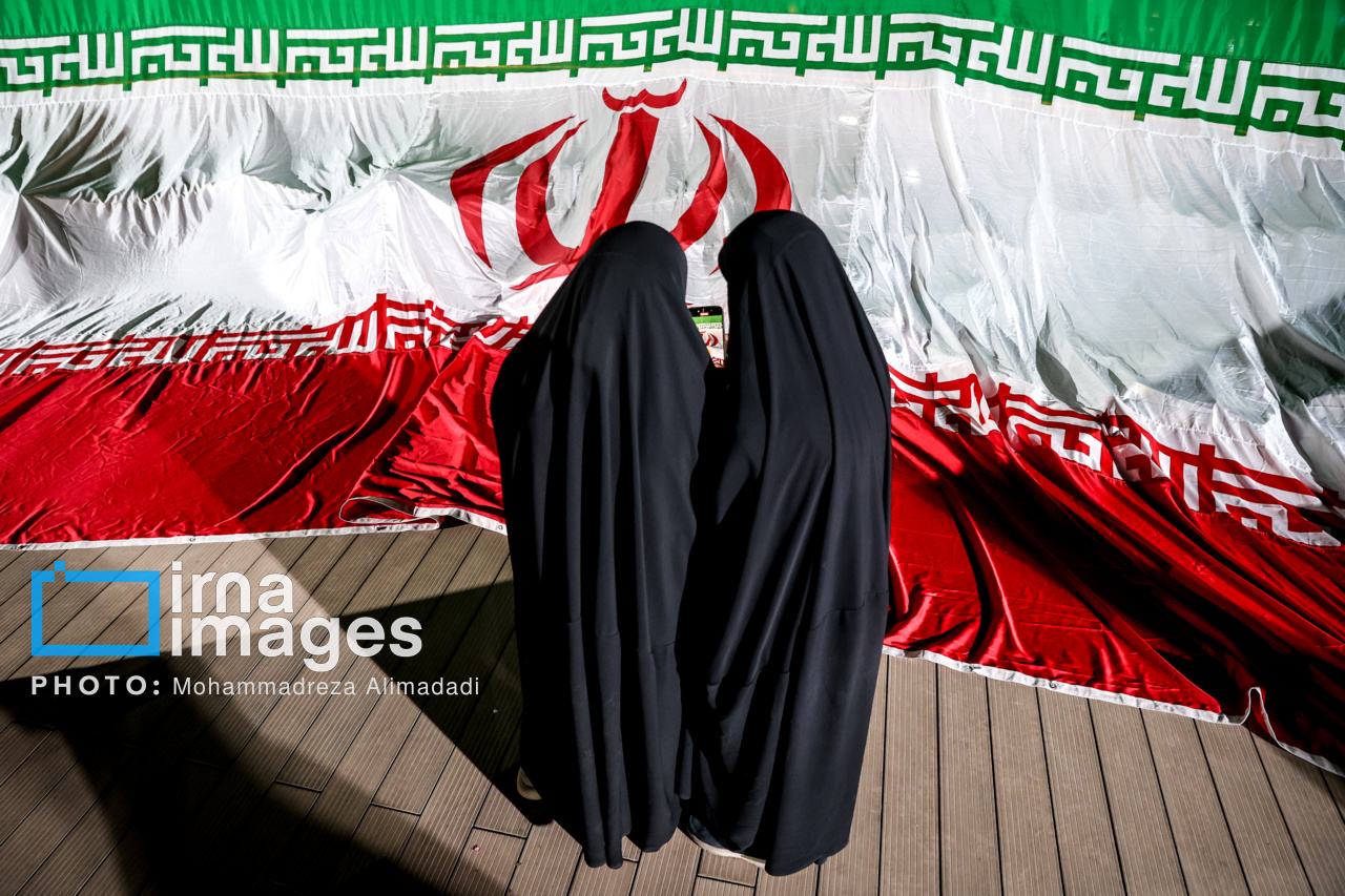 عکس/ یادبود چهلمین روز شهدای جنگ ۱۲ روزه 
