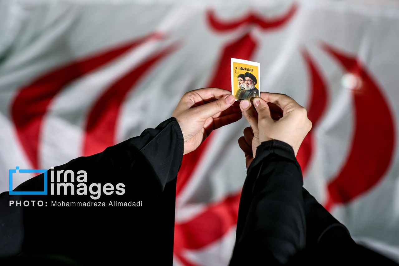 عکس/ یادبود چهلمین روز شهدای جنگ ۱۲ روزه 