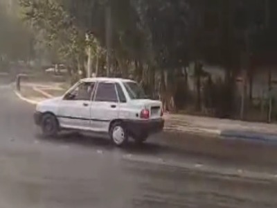 بارش باران در اصفهان و چند شهر این استان