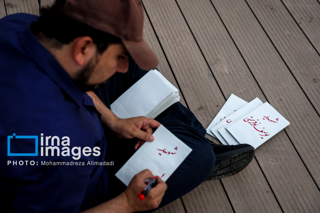 عکس/ یادبود چهلمین روز شهدای جنگ ۱۲ روزه 