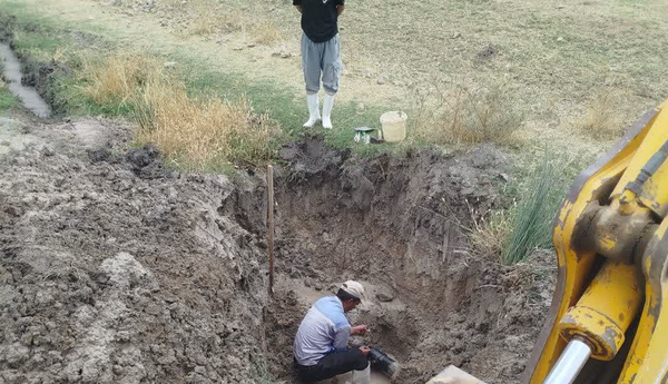 رفع شکستگی خط آب چغاگلان با پیگیری از مسئولان