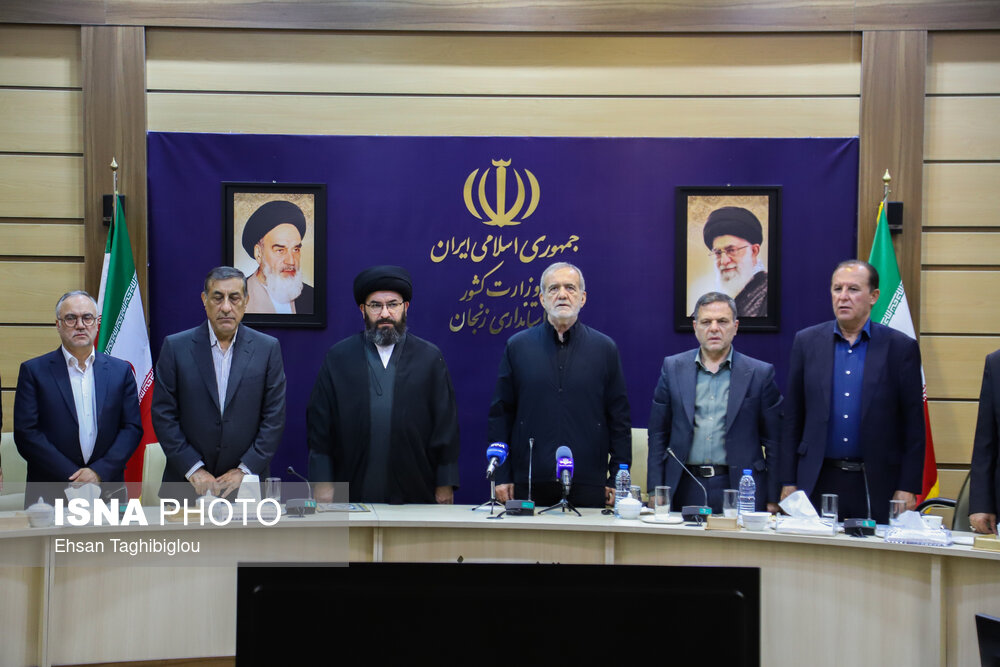 عکس/ سفر رئیس‌جمهور به زنجان  