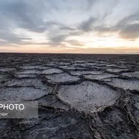 کویر نمک روستای فخر آباد بجستان