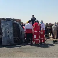 سانحه برای اتوبوس زائران اربعین؛ 15 نفر کشته و مصدوم شدند