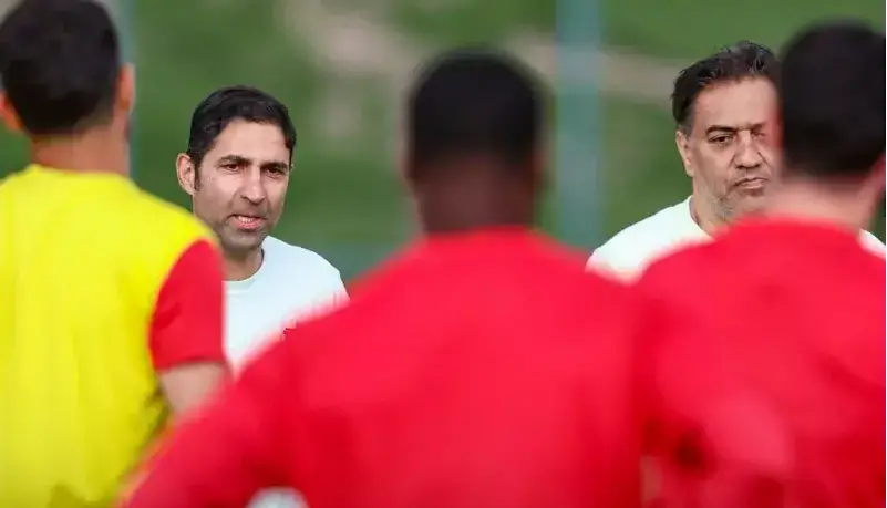 دو بازیکن جدید در تمرین پرسپولیس