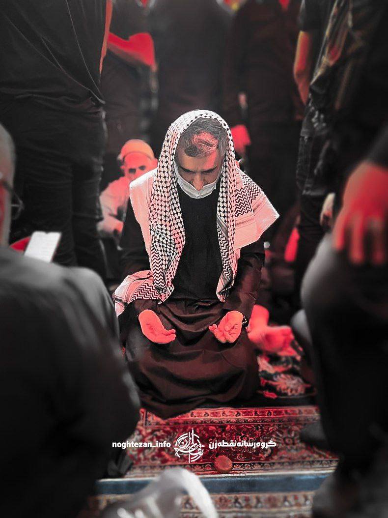 عکس/ تصویری از سرلشکر شهید امیرعلی حاجی‌زاده در حرم امام حسین (ع) در اربعین سال گذشته