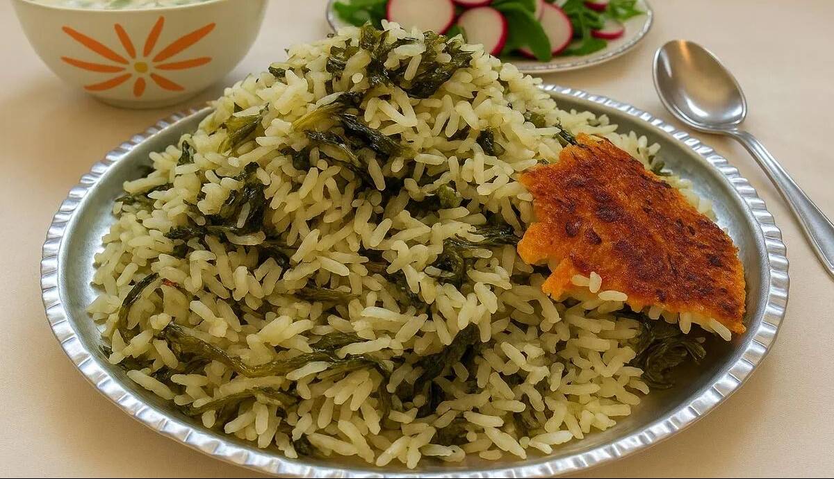 والک پلو شمرونی؛ غذایی سالم و مقوی برای روزهای تابستان