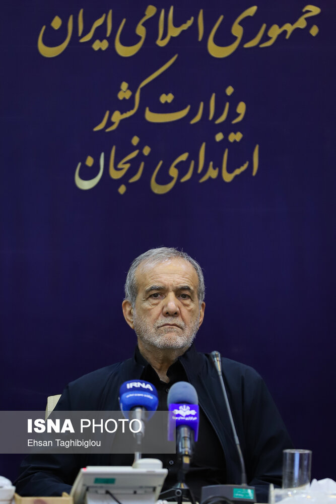 عکس/ سفر رئیس‌جمهور به زنجان  