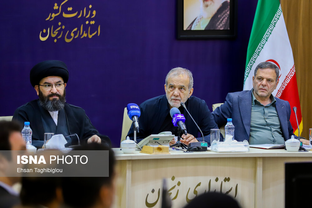 عکس/ سفر رئیس‌جمهور به زنجان  