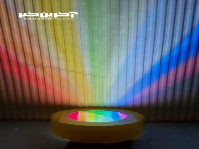 ایده ساخت چراغ رنگین کمان