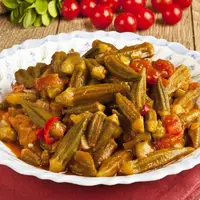 خوراک بامیه افغانی؛ غذایی با طعم و عطر دلپذیر