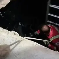 فوت نگهبان کارخانه آسفالت، داخل مخزن قیر!